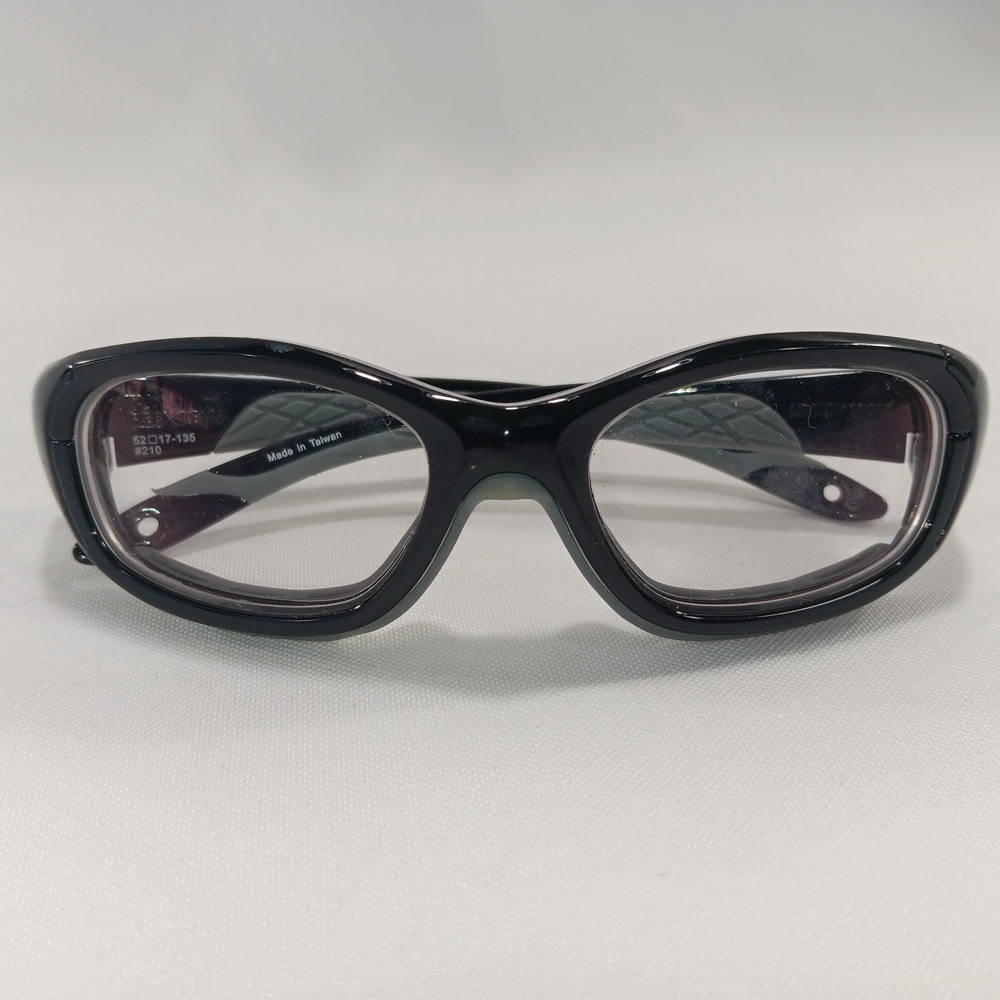 Liberty Sports SLAM By Rec Specs Goggles Black Gray Wrap 52-17-135 Frames Only